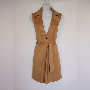 LOVETREE Vest Jacket | Camel | Small